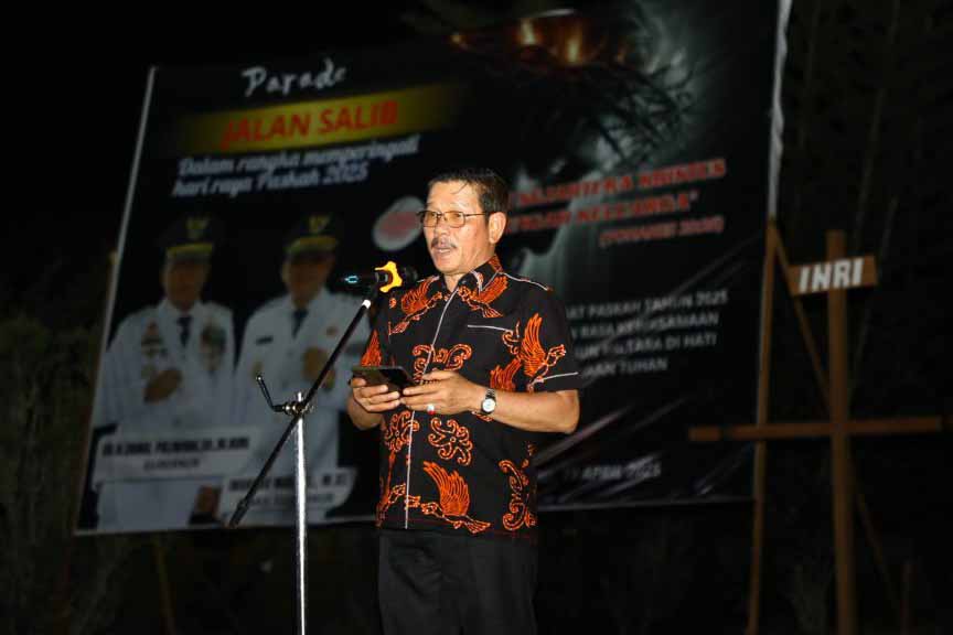 Wagub Ingkong Serukan Damai Sejahtera Kristus Dimulai dari Keluarga