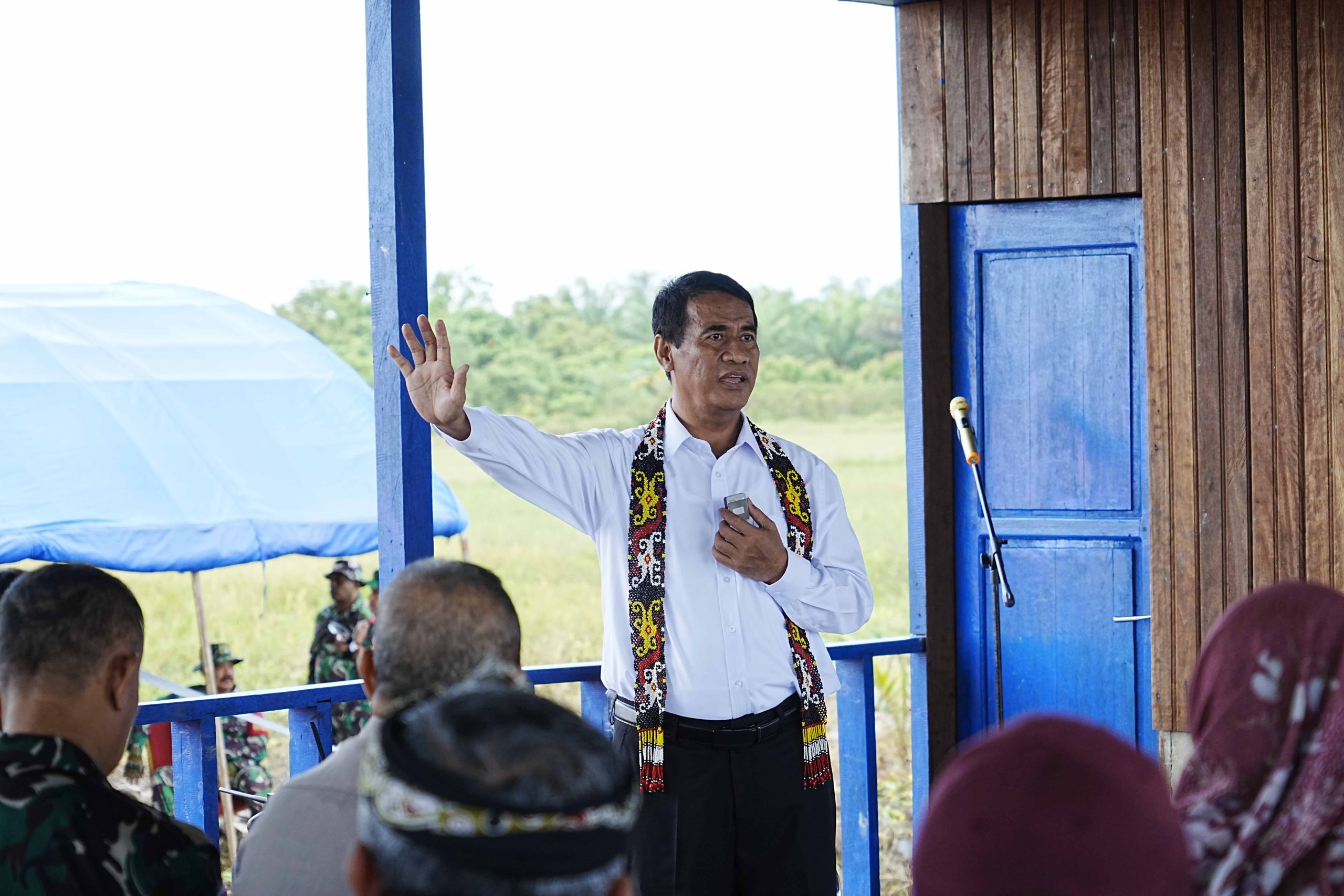 KE KALTARA : Mentan Andi Amran Sulaiman berkunjung ke Kaltara, Kamis (8/5).