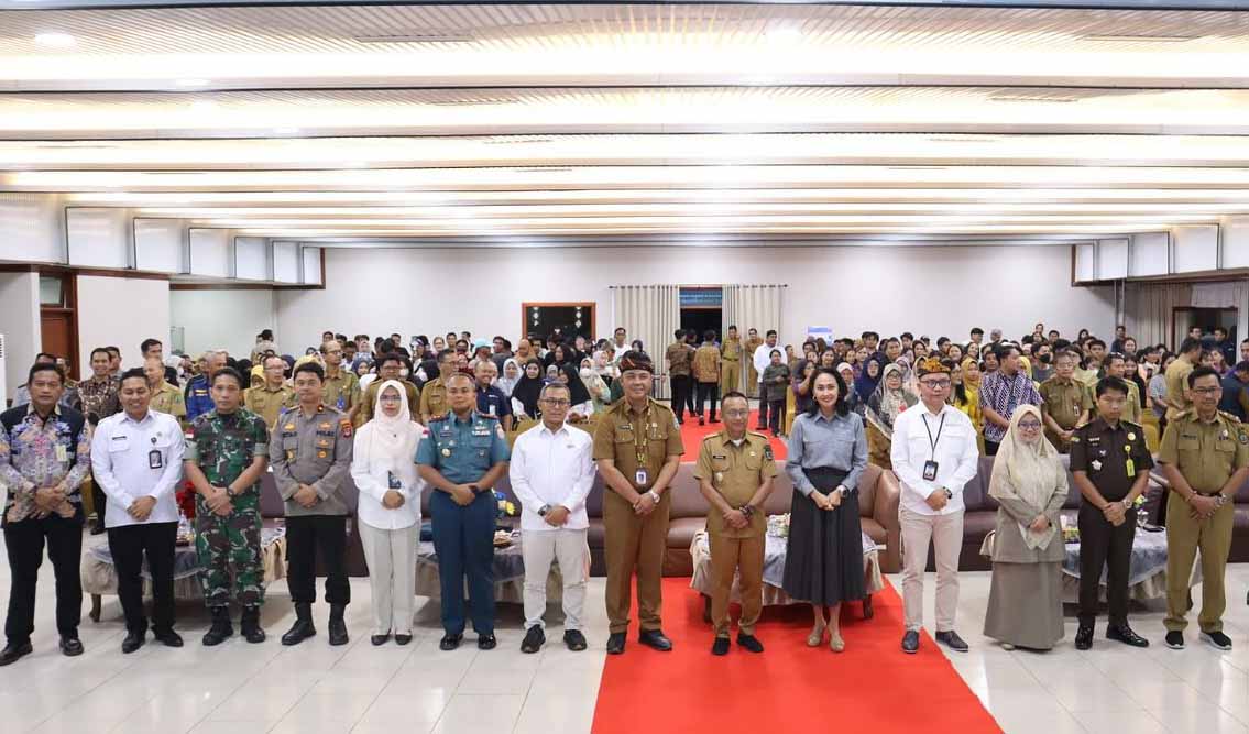 Wakil Ketua DPRD Nunukan, Forkopimda Nunukan dan Wakil Menteri Perlindungan Pekerja Migran Indonesia