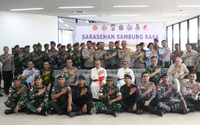 Kapolda Kaltara Dampingi Kunjungan Kardinal Suharyo: Perkuat Iman dan Soliditas Umat Katolik TNI–Polri di Momen Tahun Yubelium