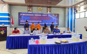 Ditpolairud Polda Kaltara Musnahkan 1,5 Kg Sabu Hasil Ungkap Kasus Narkotika di Tarakan