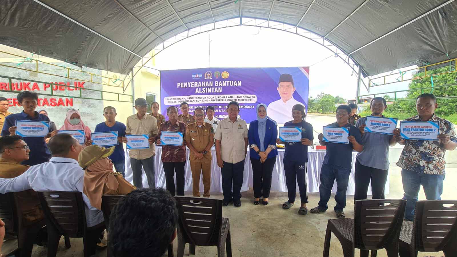 Kelompok Tani Nunukan Terima Bantuan Alsintan Dari Pemerintah Pusat