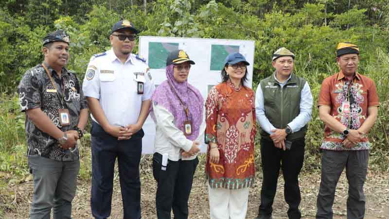 Wamen Diktisaintek Stella Christie Tinjau Lokasi SMA Unggulan Garuda Di Tanjung Selor