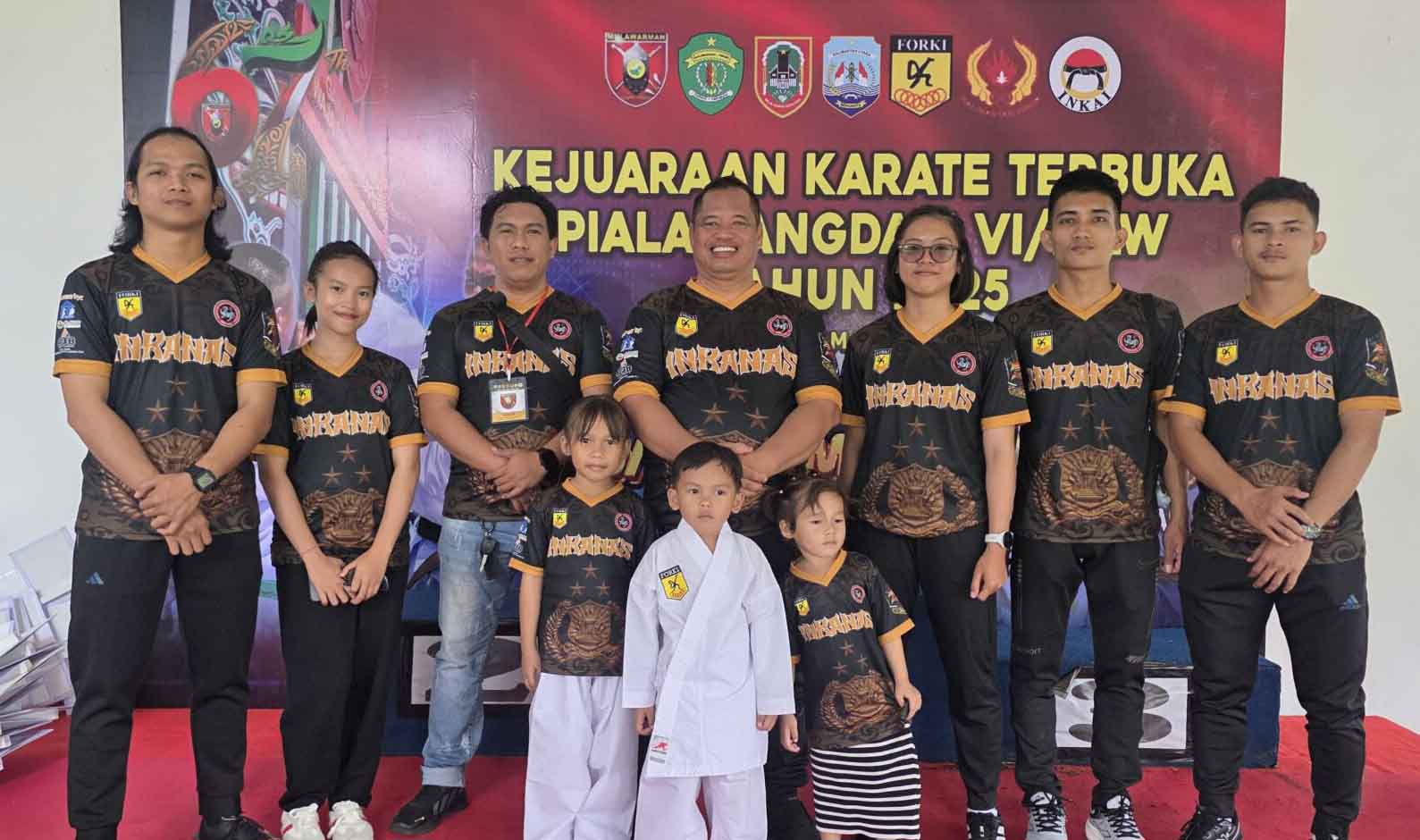 Tim Karate Polda Kaltara Siap Berlaga di Piala Pangdam VI/Mulawarman di Balikpapan