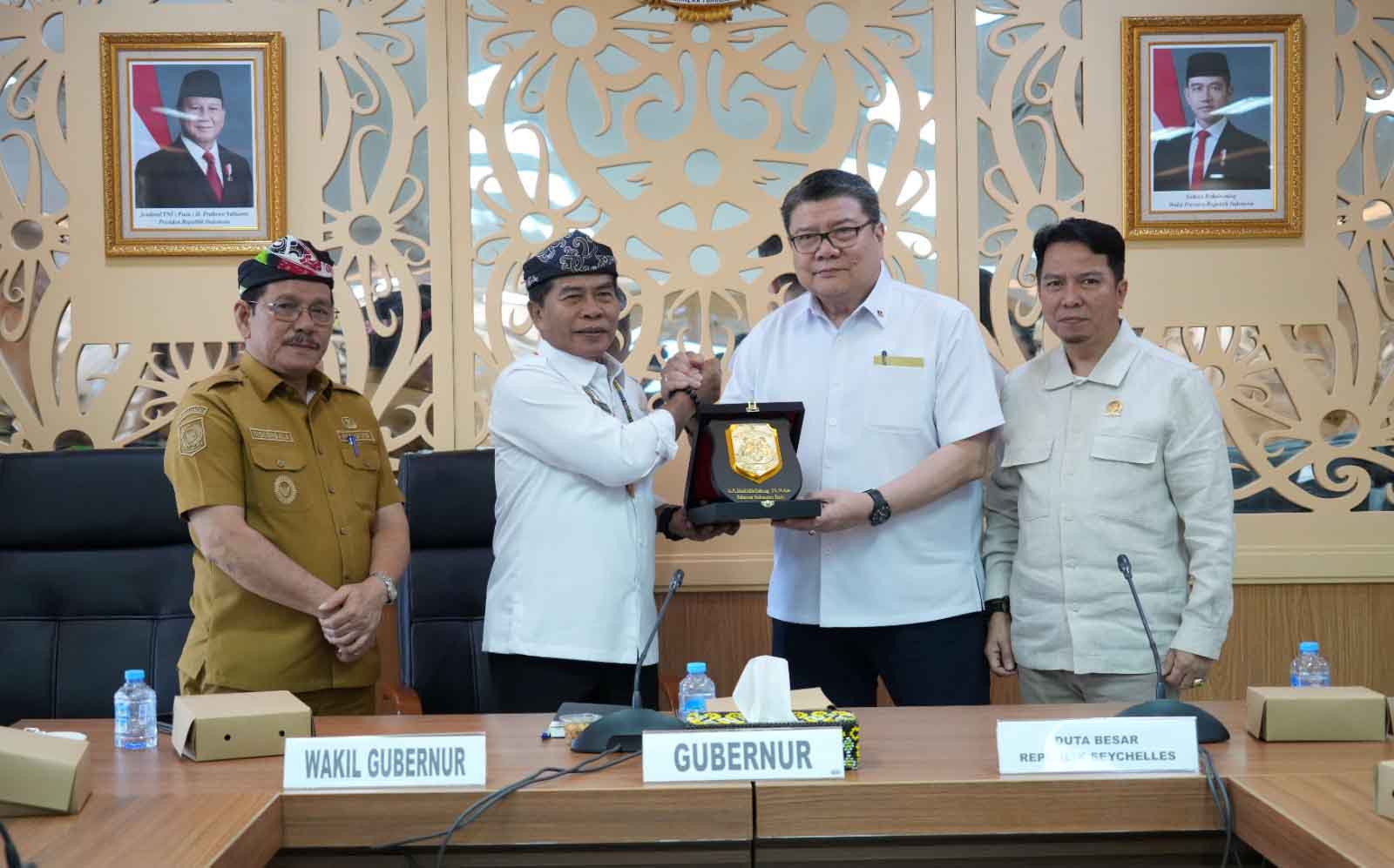 Respon Positif Gagasan Dubes Seychelles, Gubernur Instruksikan Perangkat Daerah Segera Bentuk Tim