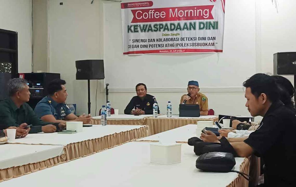 Cegah ATHG, Kesbangpol Nunukan Perkuat Kolaborasi dengan Insan Pers dan Intelijen