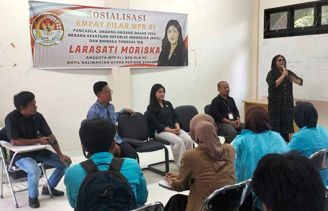 Larasati Moriska Sosialisasikan Empat Pilar Kebangsaan di Kalangan Mahasiswa