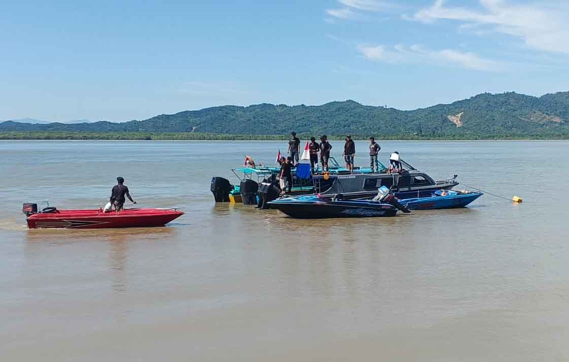 Lakalaut Speedboat di Perairan Laut Nunukan, Satu Orang Tewas