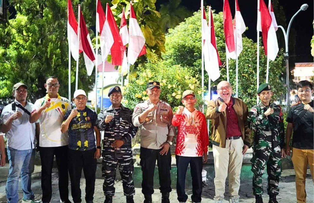 Sambut HUT RI ke-80, Pemkab Nunukan Gelar Apel dan Bagi Bendera Merah Putih Gratis