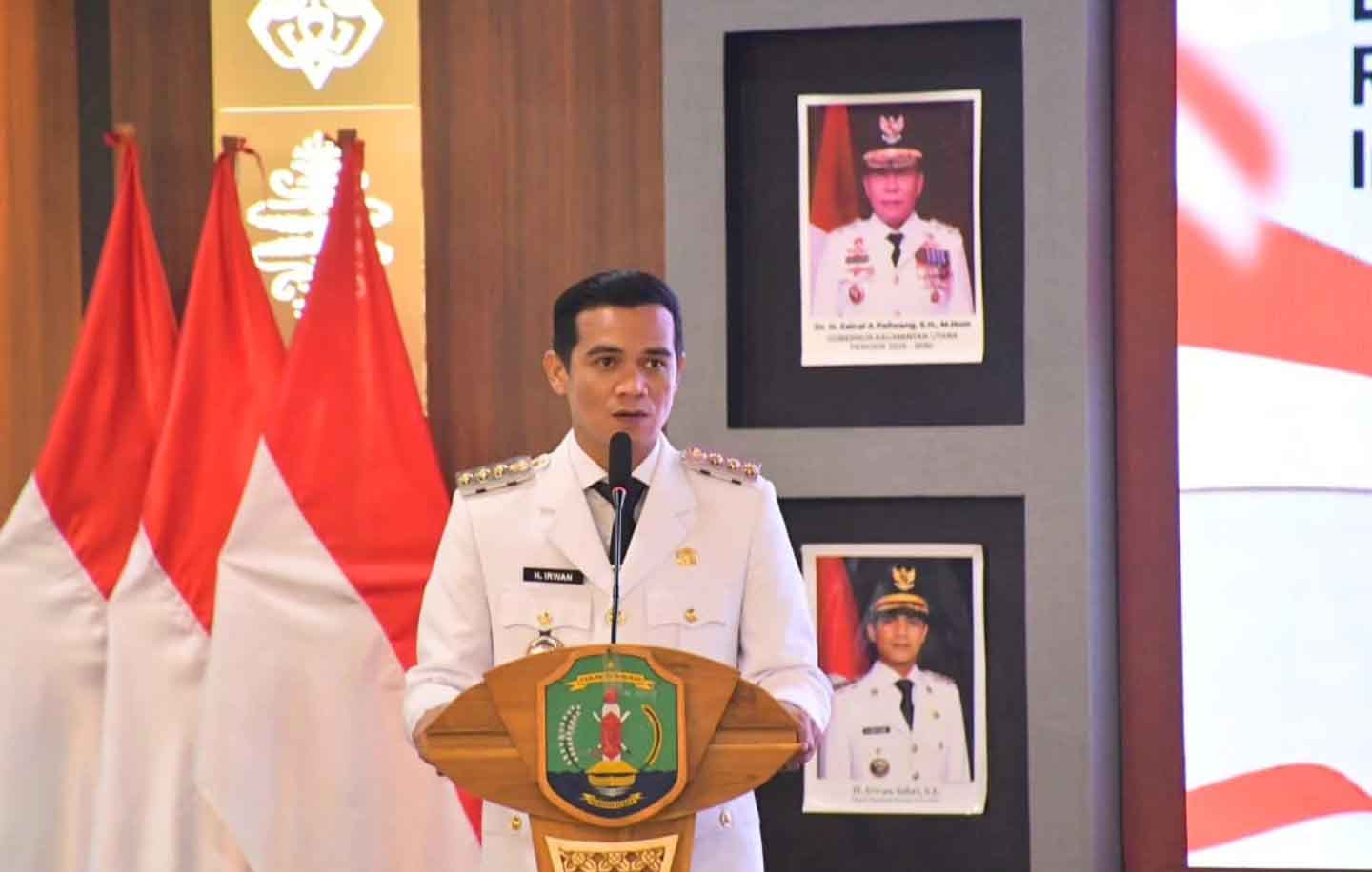 Bupati Nunukan Pimpin Upacara HUT RI Ke-80, Semangat Kemerdekaan Momentum Kesejahteraan di Perbatasan