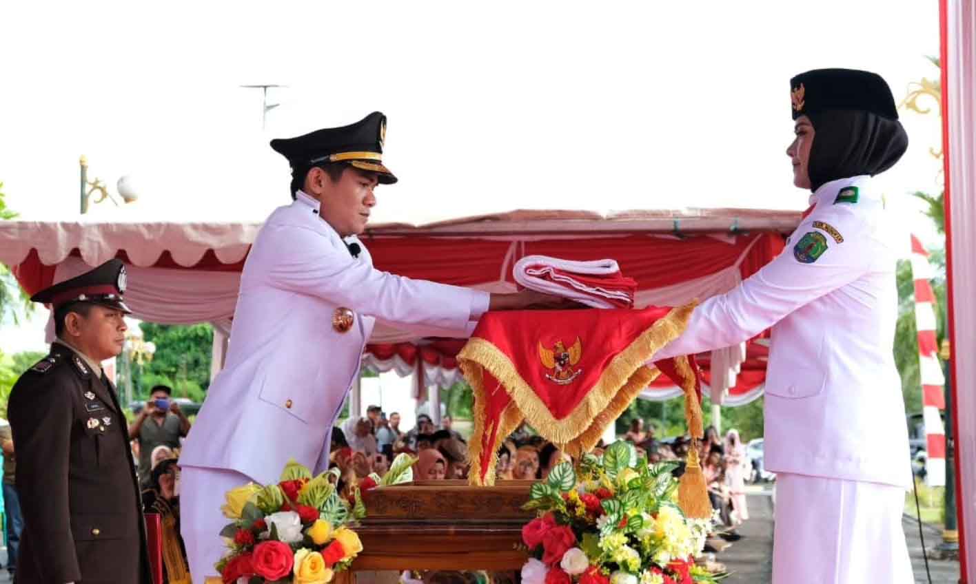 Bupati Nunukan Pimpin Upacara HUT RI Ke-80, Semangat Kemerdekaan Momentum Kesejahteraan di Perbatasan