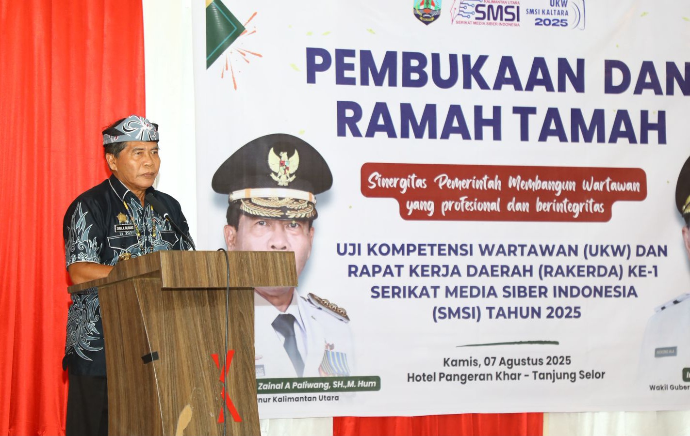 Diikuti 48 peserta, Gubernur Harapkan UKW Dapat Tingkatkan SDM Wartawan Lokal