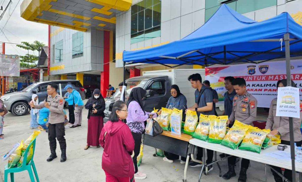 Polda Kaltara dan Bulog Gelar ‘Pangan Murah’ Bantu Masyarakat Dapatkan Harga Terjangkau