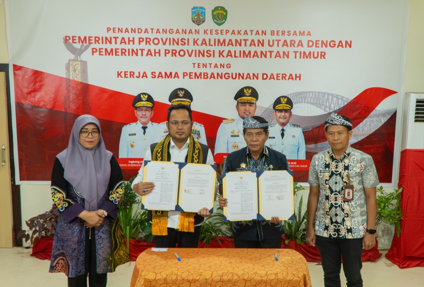 Bangun Konektivitas, Kaltara - Kaltim Kolaborasi Pemerataan Infrastruktur