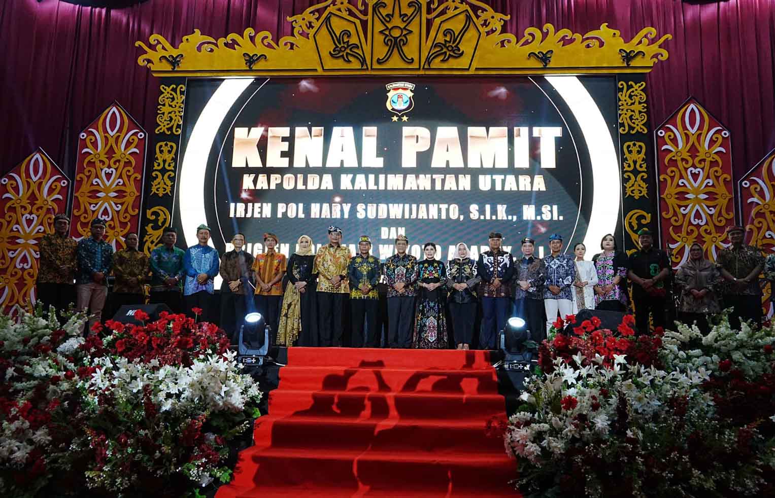 Kenal Pamit Kapolda Kaltara, Gubernur Harap Sinergitas Semakin Erat