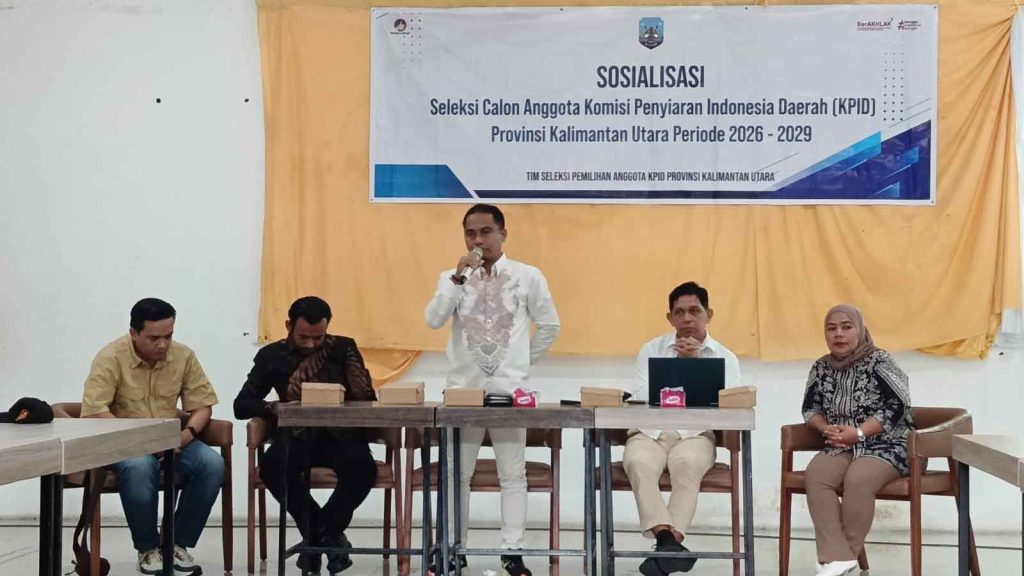 Sosialisasi Seleksi Anggota KPID, Komisi I DPRD Kaltara Ajak Partisipasi Media