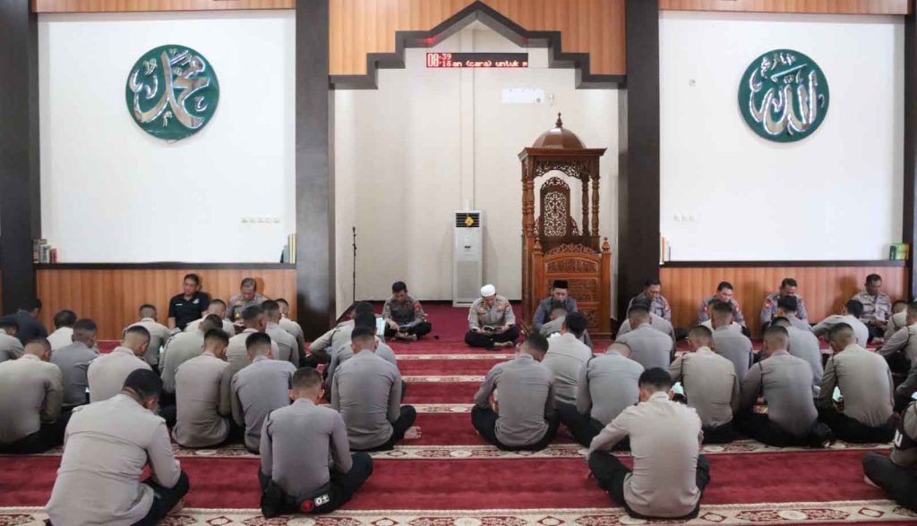 Polda Kaltara Konsisten Gelar Binrohtal, Perkuat Mental dan Spiritual Personel Polri