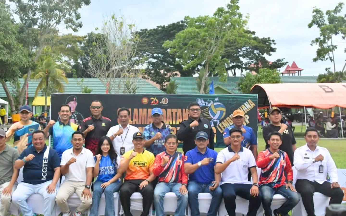 Open Turnamen Bola Voli Lembuswana Cup Resmi Dibuka
