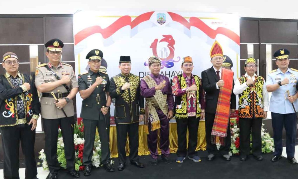 Kapolda Kaltara Hadiri Upacara Peringatan HUT ke-13 Provinsi Kaltara