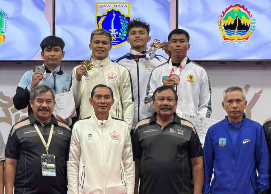 Bripda Muhammad Sukamto Raih Medali Perunggu di Kejuaraan Wushu PON Beladiri 2025