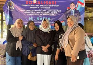 Kegiatan sosialisasi tersebut digelar di Desa Aji Kuning, Kecamatan Sebatik Tengah, Rabu (8/10/25), dan dihadiri oleh perangkat desa, tenaga kesehatan, serta masyarakat setempat.