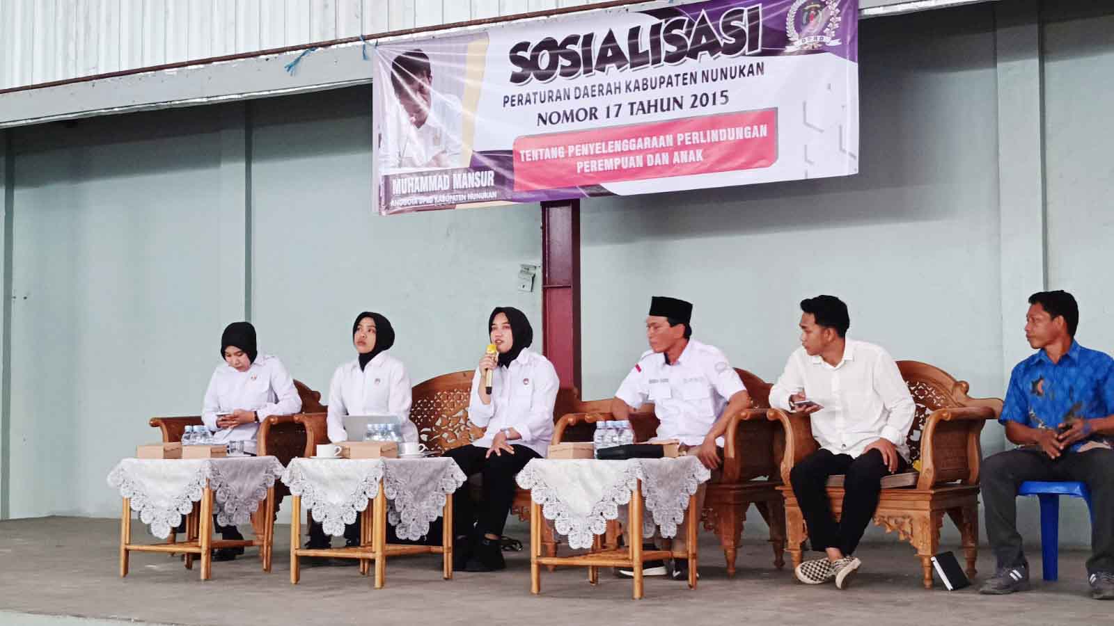 DPRD dan Polres Nunukan Ajak Masyarakat Perangi Kekerasan terhadap Perempuan dan Anak Melalui Sosialisasi Perda Nomor 17 Tahun 2015.