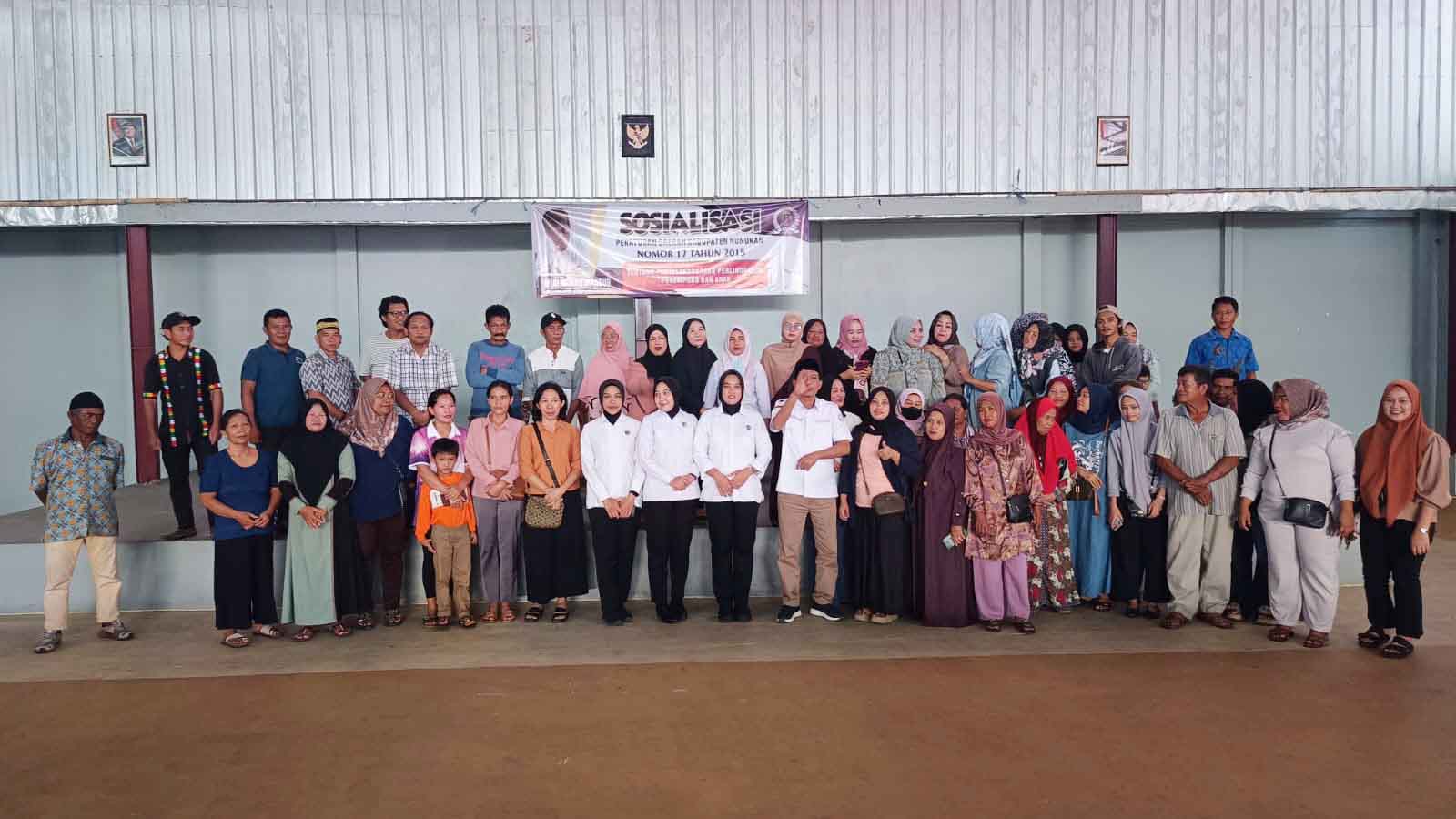 DPRD dan Polres Nunukan Ajak Masyarakat Perangi Kekerasan terhadap Perempuan dan Anak Melalui Sosialisasi Perda Nomor 17 Tahun 2015.