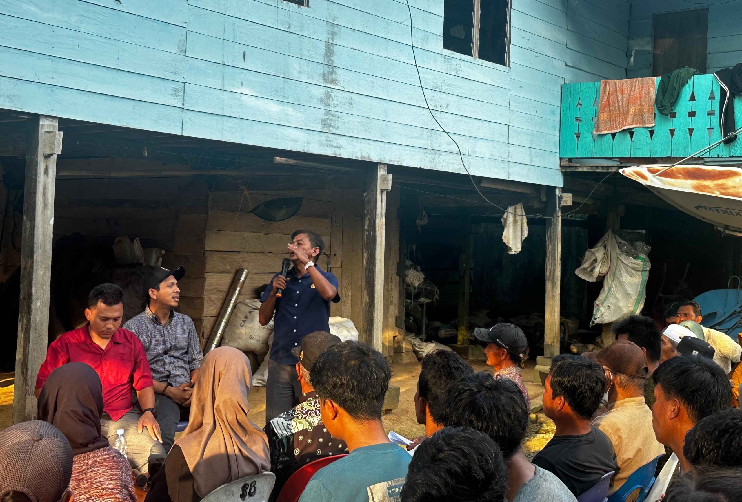 Tingkatkan Pemahaman Masyarakat, H. Firman Latif Sosialisasikan Perda Pembentukan dan Pengelolaan BUMDes di Sebatik
