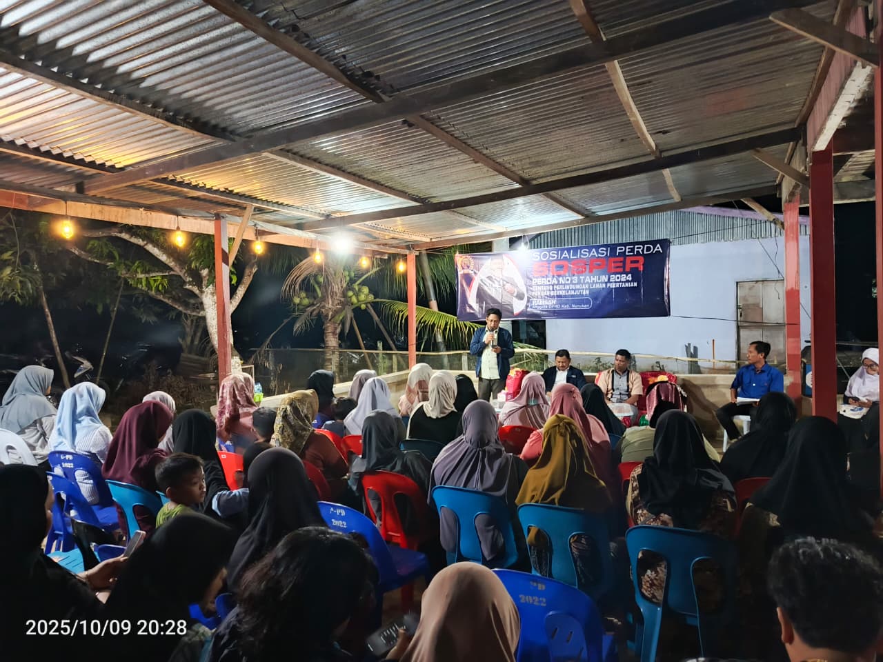 Dukung Ketahanan Pangan, Anggota DPRD Nunukan Sosialisasikan Perda Perlindungan Lahan Pertanian