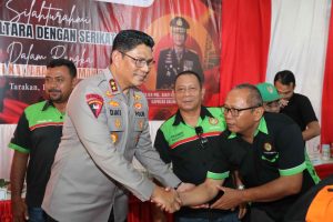 Kapolda Kaltara Ajak Serikat Buruh dan Pekerja Jaga Situasi Kaltara Aman, Damai, dan Kondusif