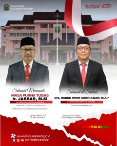 Ir. Jabbar Purna Tugas, Raden Iwan Kurniawan Ditunjuk Jadi Plt Sekda Nunukan
