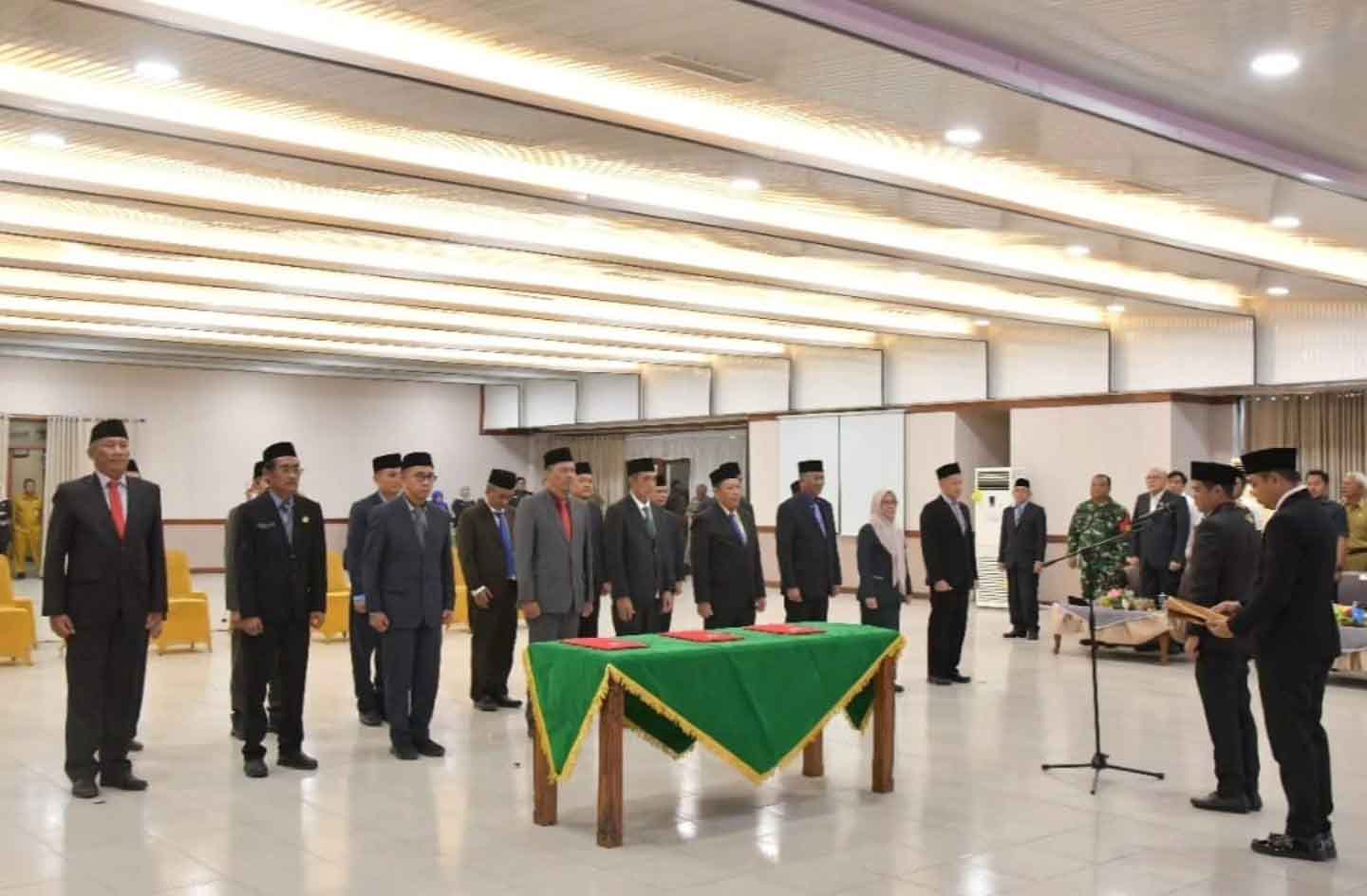 Bupati Nunukan, H. Irwan Sabri, S.E melantik 17 Pejabat Pimpinan Tinggi Pratama (Eselon II) di lingkungan Pemerintah Kabupaten Nunukan