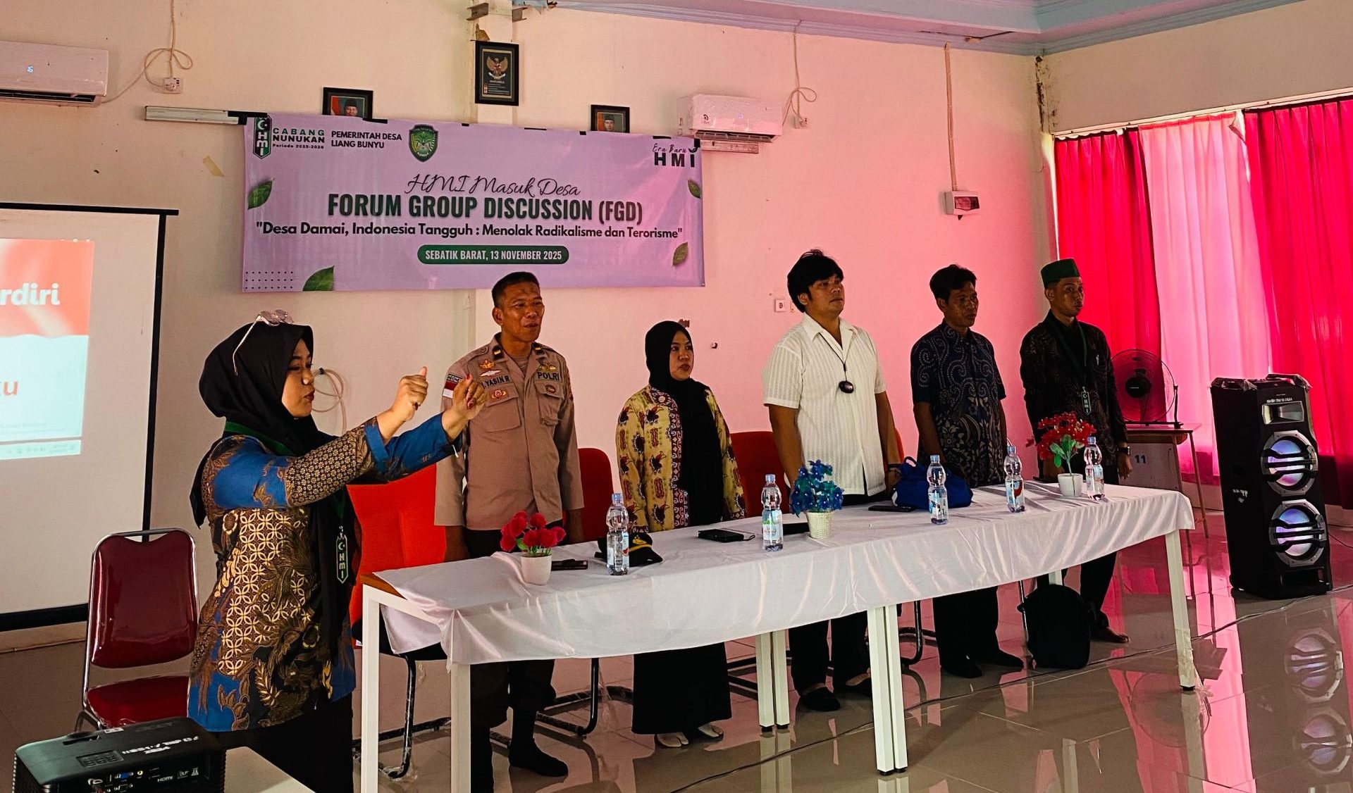 ‎HMI Cabang Nunukan Gelar Program “HMI Masuk Desa” di Sebatik Barat: Bangun Desa Damai, Tolak Radikalisme dan Terorisme