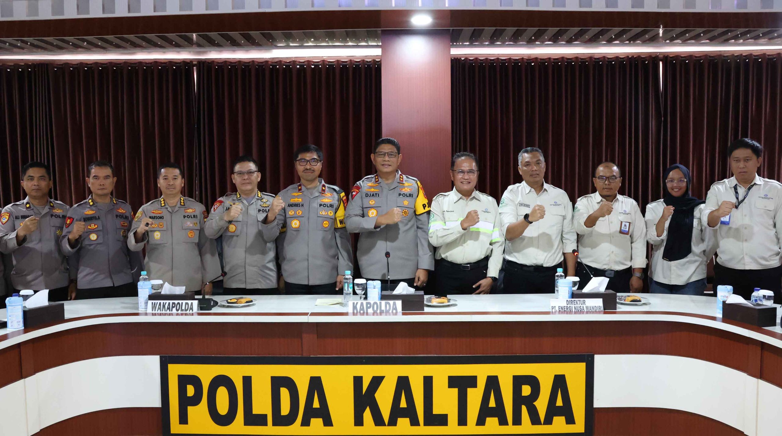 Polda Kaltara dan PT Energi Nusa Mandiri Teken MoU Program Beasiswa SDM PNPP