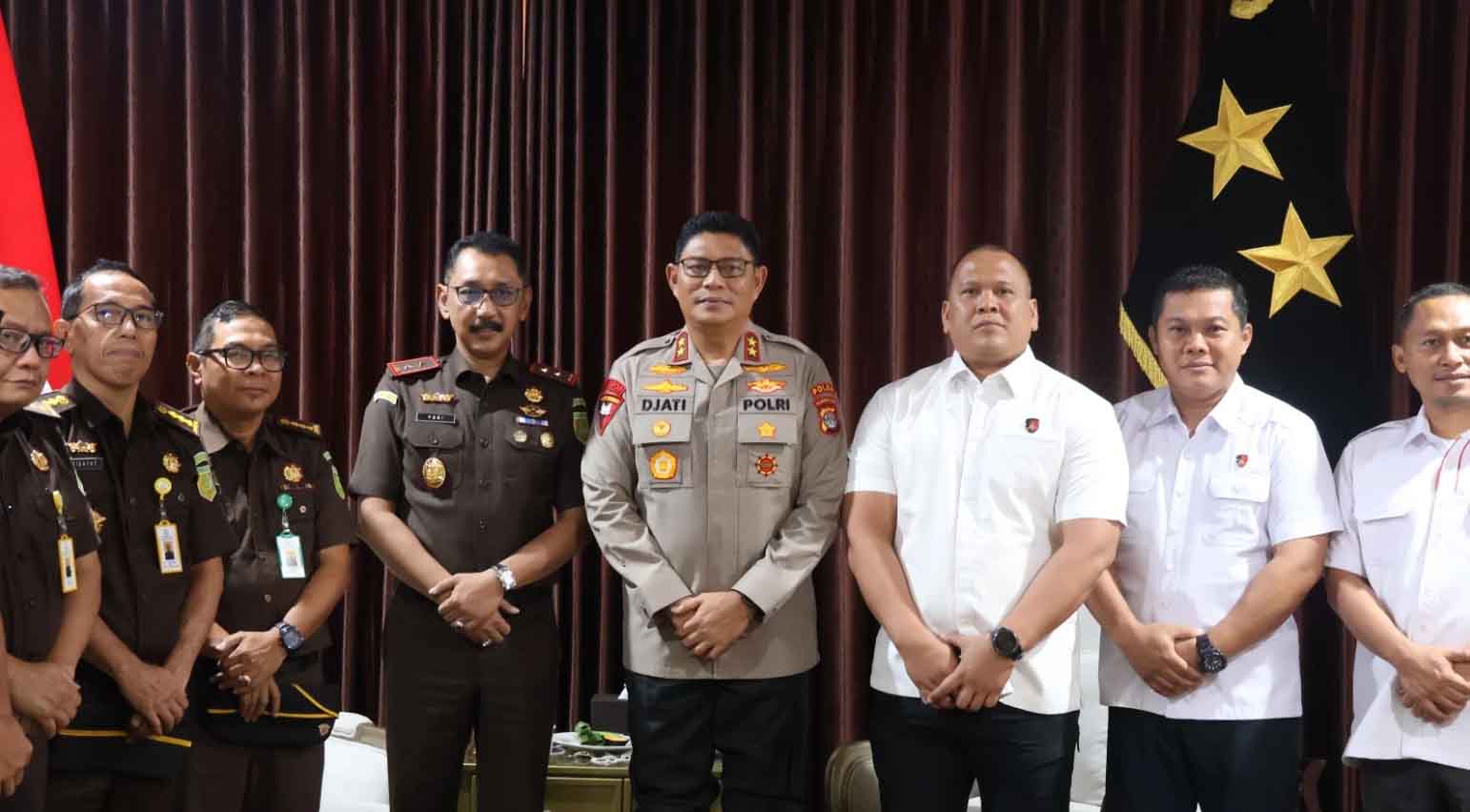 Kapolda Kaltara Terima Kunjungan Silaturahmi Kajati Kaltara