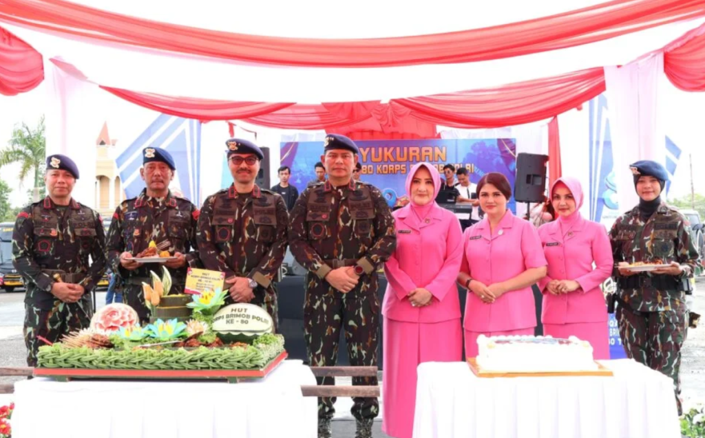 Kapolda Kaltara Pimpin Upacara HUT ke-80 Korps Brimob Polri, “Brimob Presisi untuk Masyarakat”
