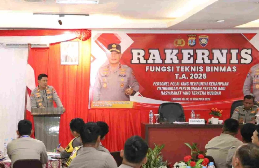 Perkuat Peran Polisi Penolong, Polda Kaltara Gelar Rakernis Binmas 2025 di Tanjung Selor