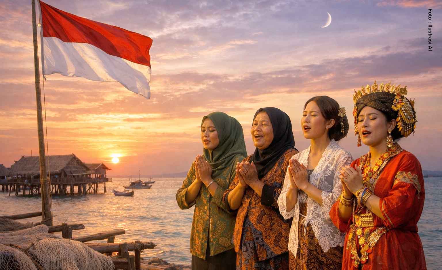 Merah Putih Di Ujung Peta