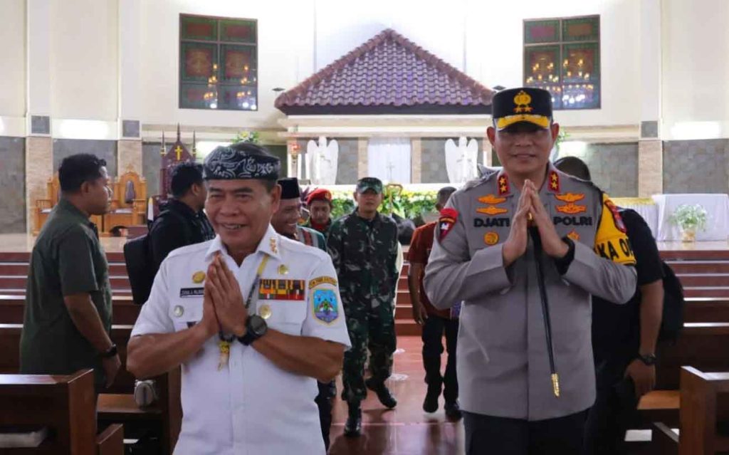 Pastikan Pelaksanaan Ibadah Lancar dan Penuh Khidmat, Kapolda Kaltara Tinjau Tempat Ibadah