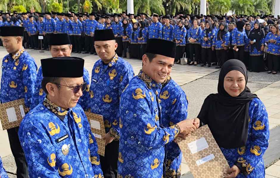 Bupati Nunukan Minta ASN PPPK Paruh Waktu Jaga Dedikasi, Loyalitas, dan Kredibilitas Dalam Bekerja