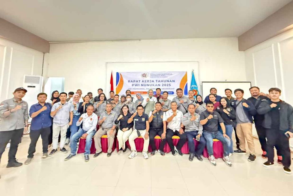 Rapat Kerja Tahunan PWI Nunukan Bahas Agenda Kerja 2026