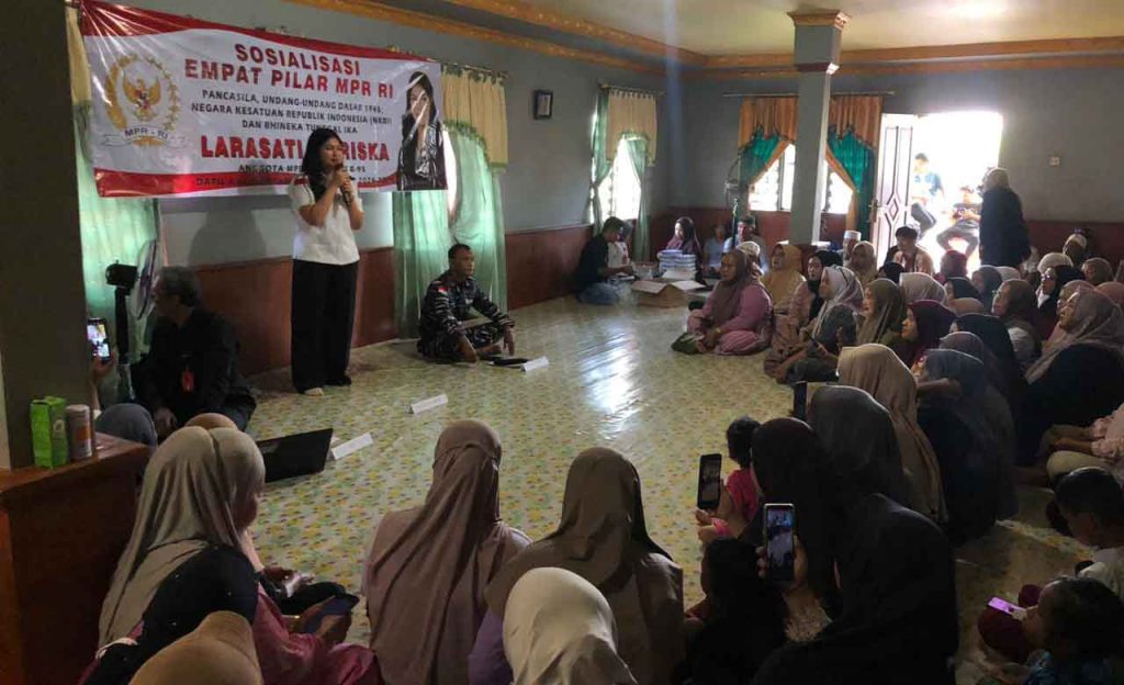 Sosialisasi Empat Pilar MPR RI Di Perbatasan, Ujung Tombak Kedaulatan Negara