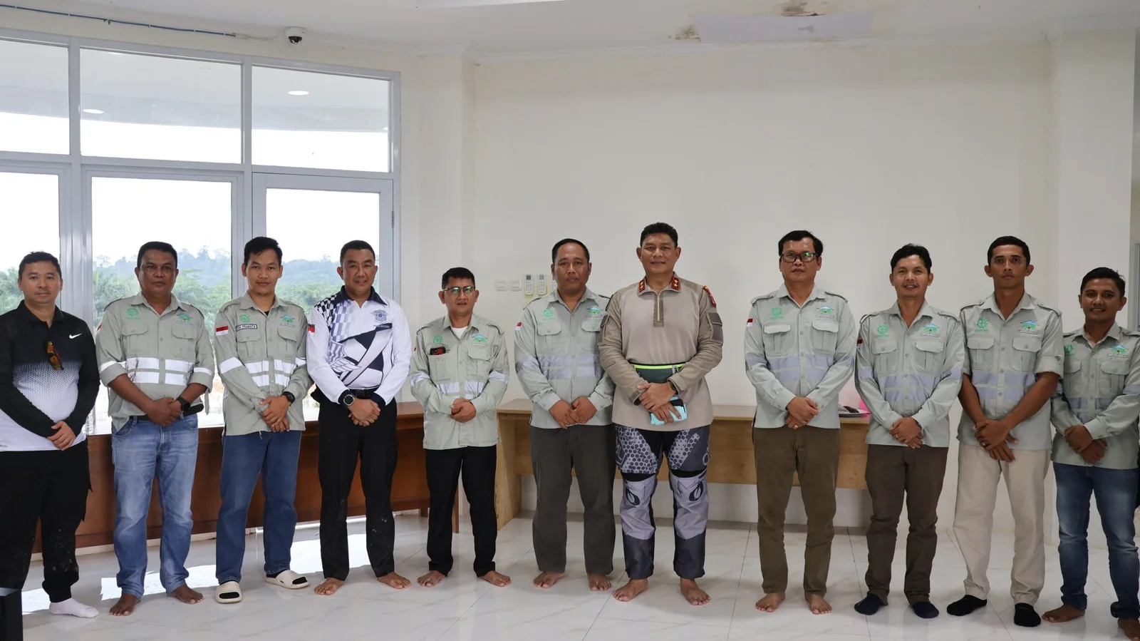 Kapolda Kaltara Tinjau Langsung Kondisi Keamanan Perkebunan Kelapa Sawit di Bulungan