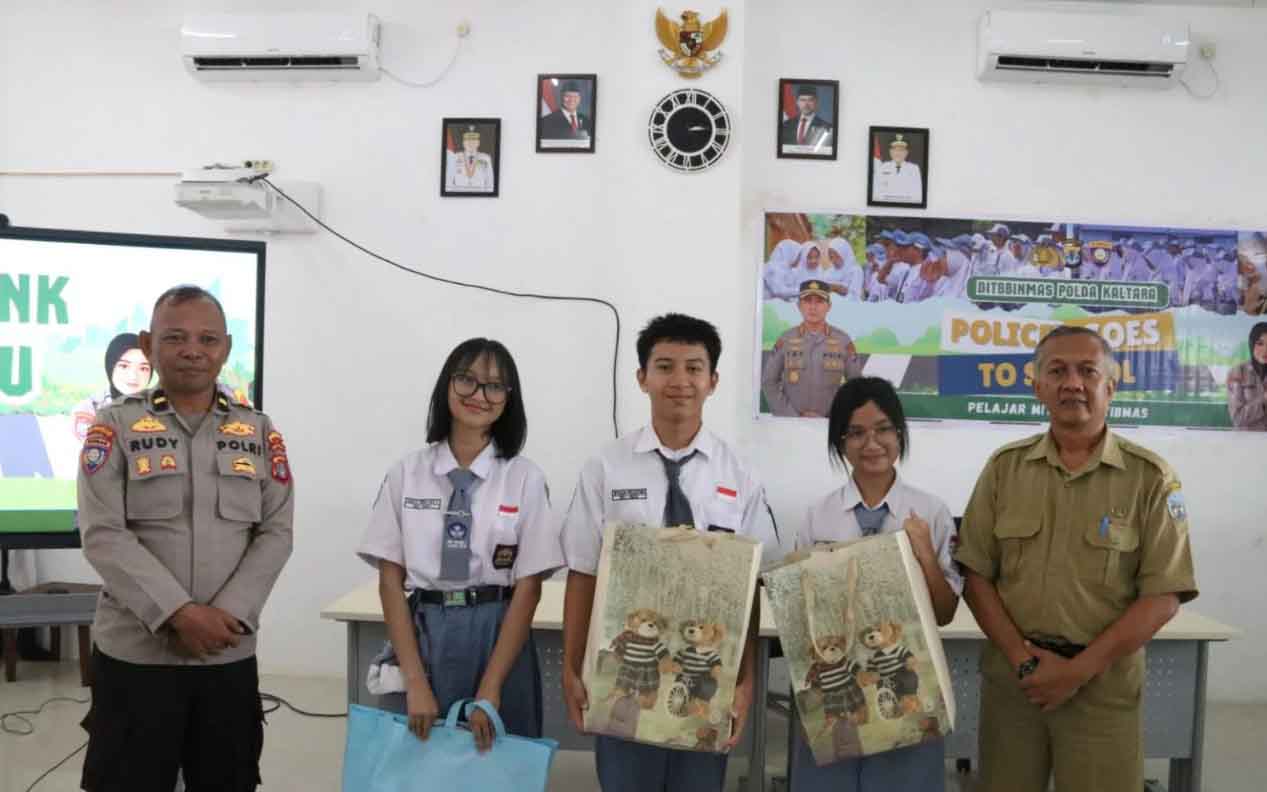 Police Goes To School, Cetak Pelajar Mitra Kamtibmas Polda Kaltara