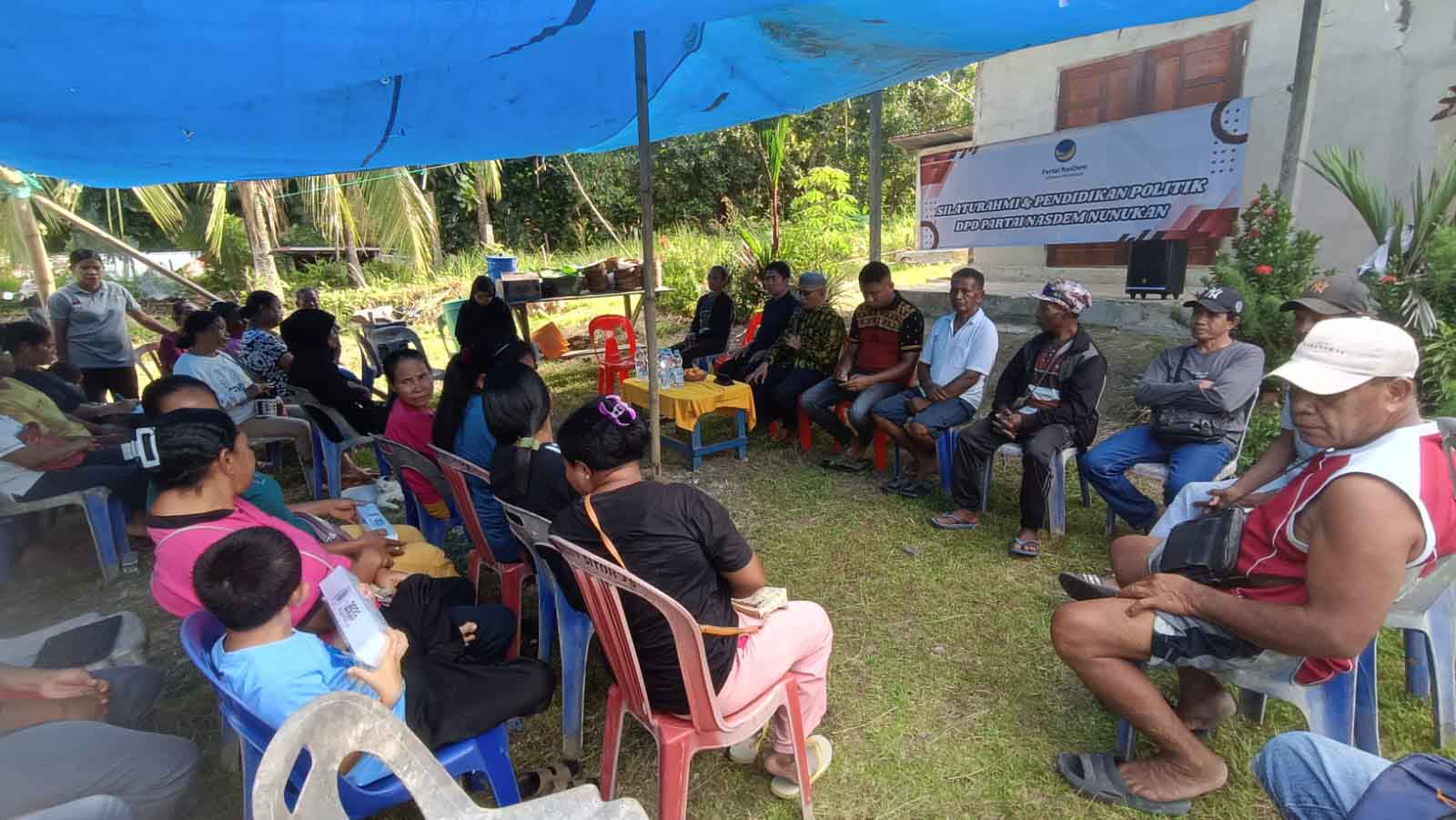 Partai NasDem Tingkatkan Pendidikan Politik Konstituen di Kecamatan Nunukan Selatan