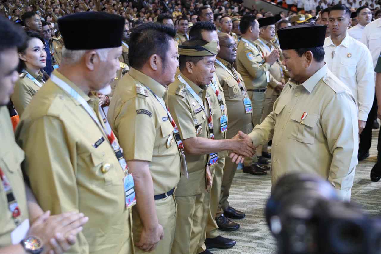 Rakornas Pemerintah Pusat dan Daerah, Gubernur Tegaskan Dukung Program Presiden