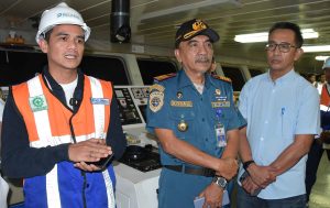 Bupati Nunukan Pantau Arus Mudik Lebaran di Pelabuhan Tunon Taka