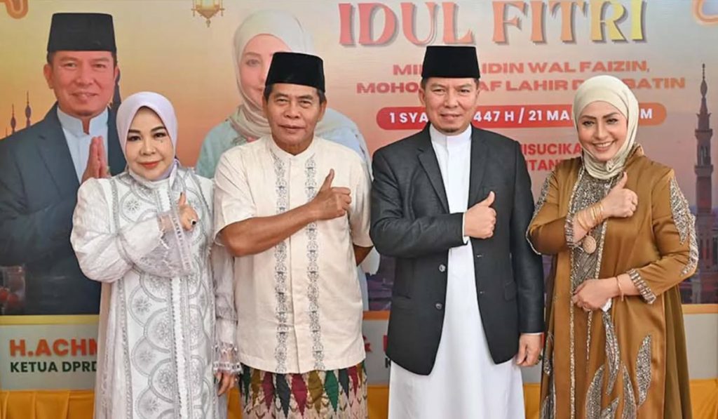 H. Achmad Djufrie Gelar Open House Idul Fitri, Dihadiri Gubernur dan Forkopimda