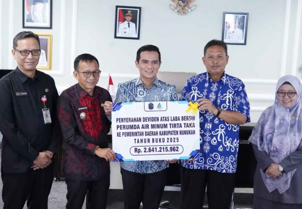 Dividen Perumda Tirta Taka Tembus Rp 2,64 Miliar, Ini Kata Bupati Nunukan