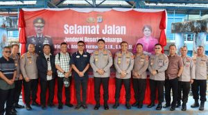 Kapolda Kaltara Antar Keberangkatan Irjen Pol Andries Hermanto